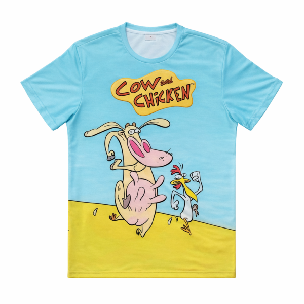 Cow and Chicken Novelty T-Shirt (Summer)
