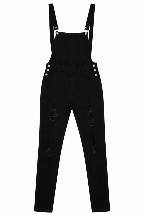Midnight Rebel Denim Dungaree