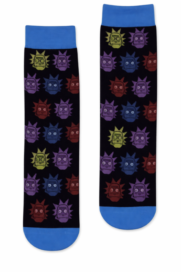 Rick & Morty - Mind Melt Crew Socks