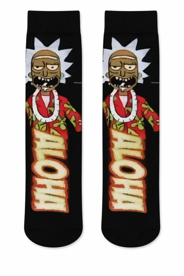 Rick & Morty - Aloha Chaos Crew Socks